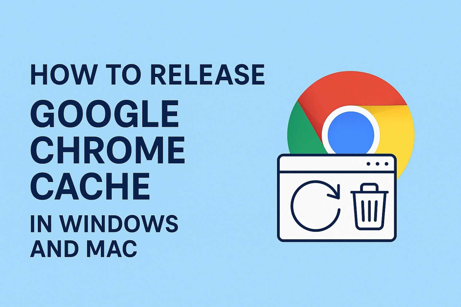How to Release Google Chrome Cache in Windows and Mac