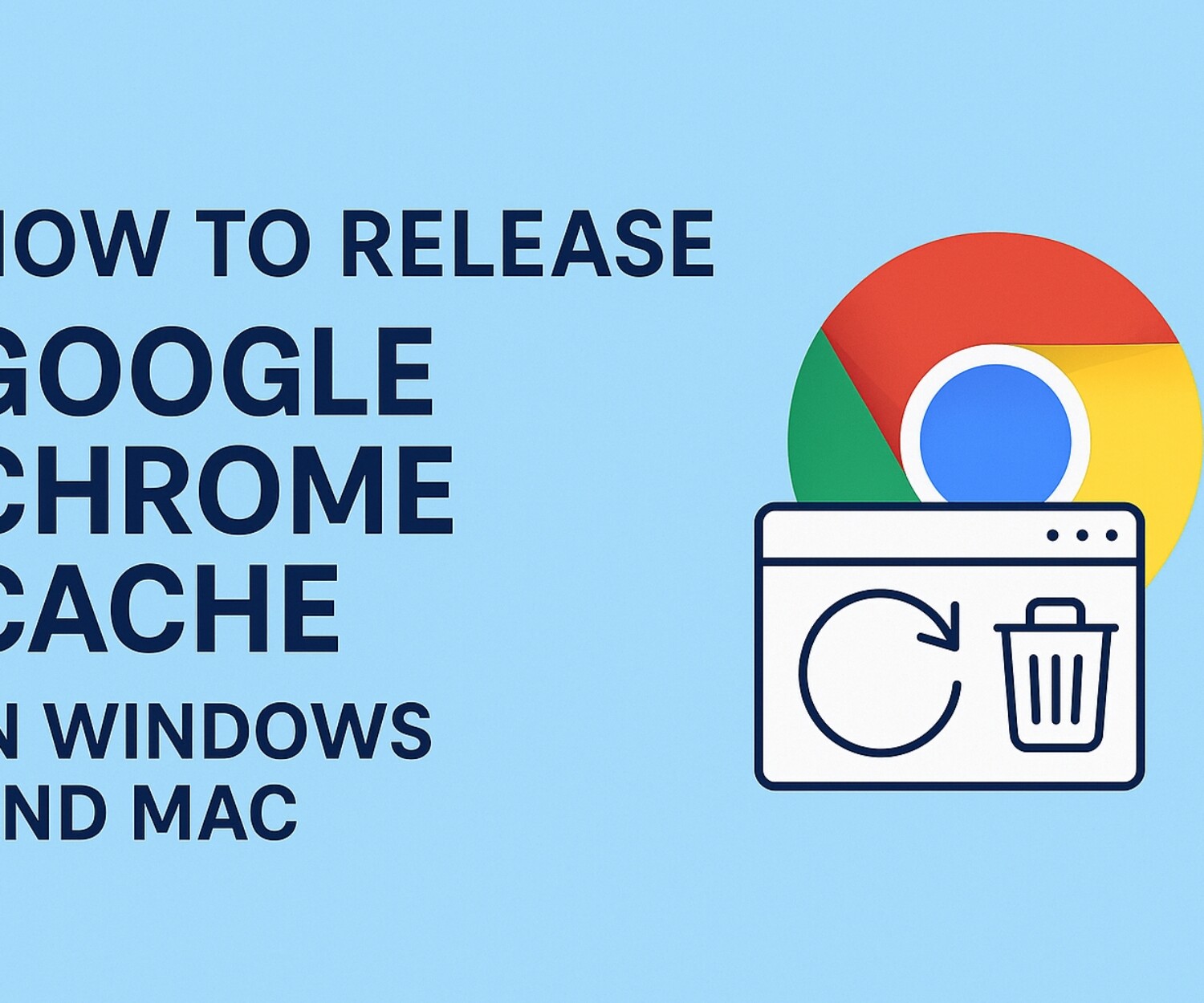 How to Release Google Chrome Cache in Windows and Mac